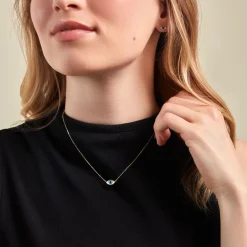 Collier Look At Me Or Jaune