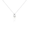 Collier Lorella Argent Blanc Perle De Culture