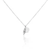 Collier Lorelle Argent Blanc