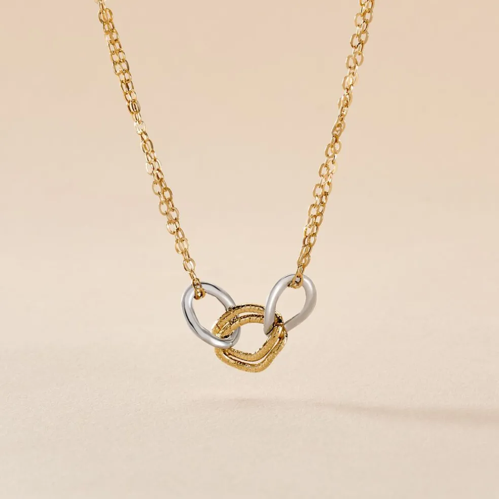 Collier Louisa Or Bicolore