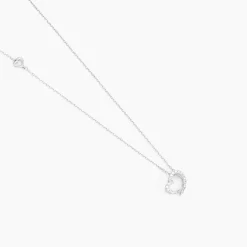 Collier Louise Or Blanc Diamant