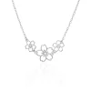 Collier Lucrezia Argent Blanc