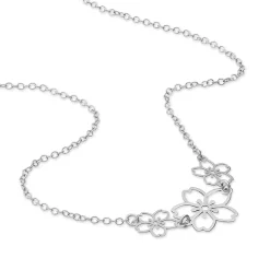 Collier Lucrezia Argent Blanc