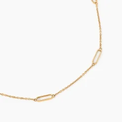 Collier Lueur Plaqué Or Jaune