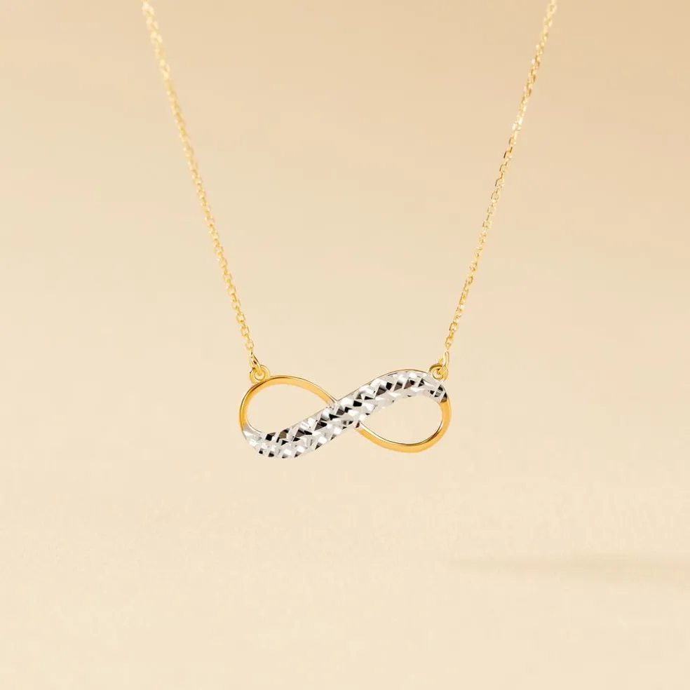 Collier Lyana Infini Diamante Or Jaune