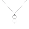 Collier Magda Argent Blanc