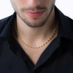 Collier Maille Dami Maille Grain De Cafe Or Jaune