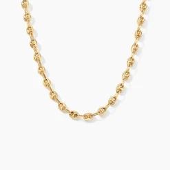 Collier Maille Dami Maille Grain De Cafe Or Jaune