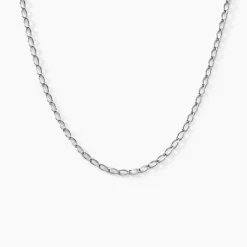 Collier Maille Nuncio Argent Blanc