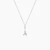 Collier Marceau Argent Blanc