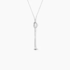 Collier Mariana Argent Blanc