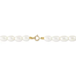 Collier Marie-viviane Or Jaune Perle De Culture