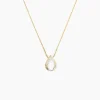 Collier Marilynn Or Bicolore Diamant Blanc