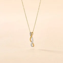 Collier Marina Ea Or Jaune Diamant