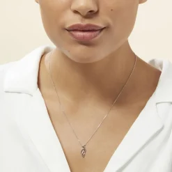 Collier Marnie Or Blanc Diamant