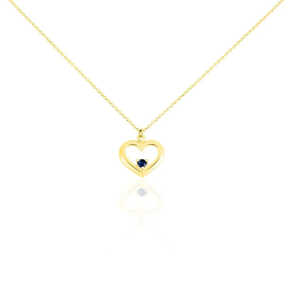 Collier Martella Or Jaune Saphir