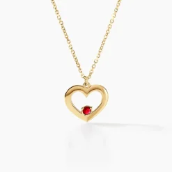 Collier Martella Or Jaune Rubis