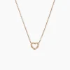 Collier May-li Argent Rose