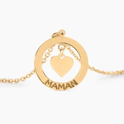 Collier Mehalia Or Jaune