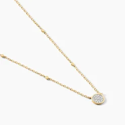 Collier Melisane Or Jaune Diamant