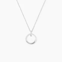 Collier Melissande Or Blanc Diamant