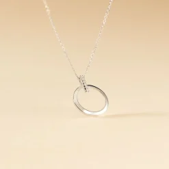 Collier Melissande Or Blanc Diamant