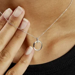 Collier Melissande Or Blanc Diamant