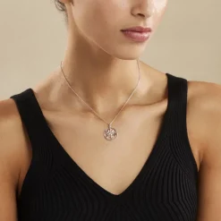 Collier Mely Argent Blanc