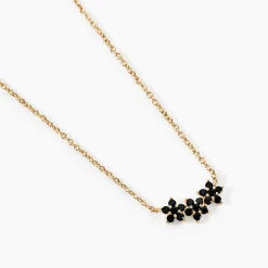 Collier Midnight Royalty Plaqué Or Jaune Oxyde De Zirconium