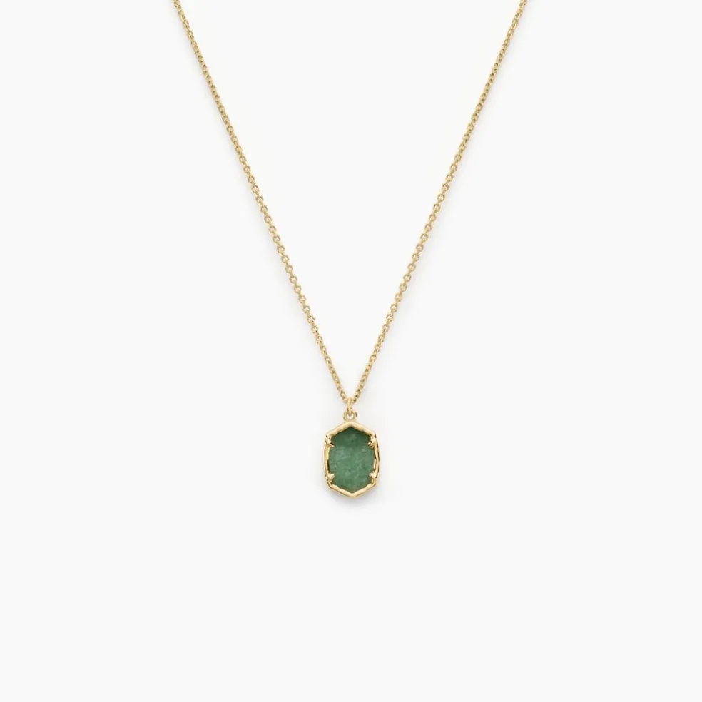 Collier Mirage Or Jaune Aventurine