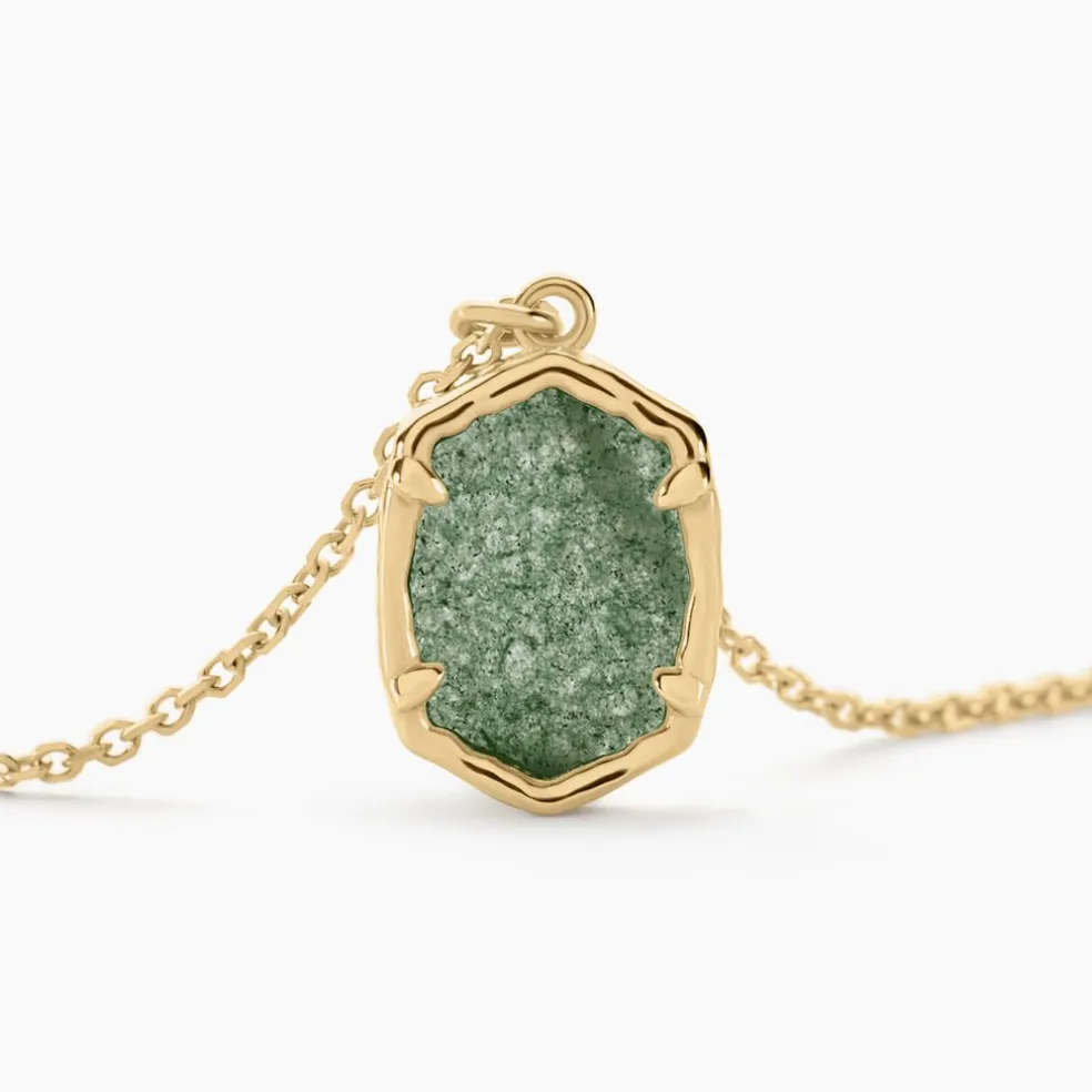 Collier Mirage Or Jaune Aventurine