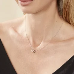 Collier Miranda Or Blanc Diamant