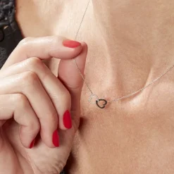 Collier Miranda Or Blanc Diamant