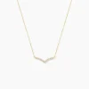 Collier Mohini Or Jaune Oxyde De Zirconium