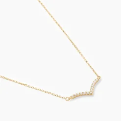 Collier Mohini Or Jaune Oxyde De Zirconium