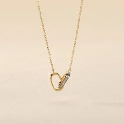 Collier Molana Or Jaune Diamant