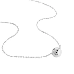 Collier My Bola Acier Blanc