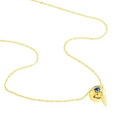 Collier My Bola Acier Jaune Aventurine