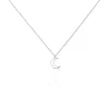 Collier Myel Argent Blanc