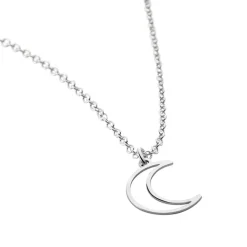 Collier Myel Argent Blanc