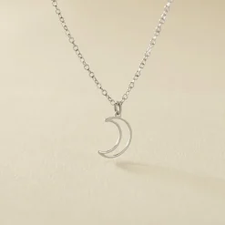 Collier Myel Argent Blanc