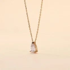 Collier Naellya Plaqué Or Jaune Oxyde De Zirconium