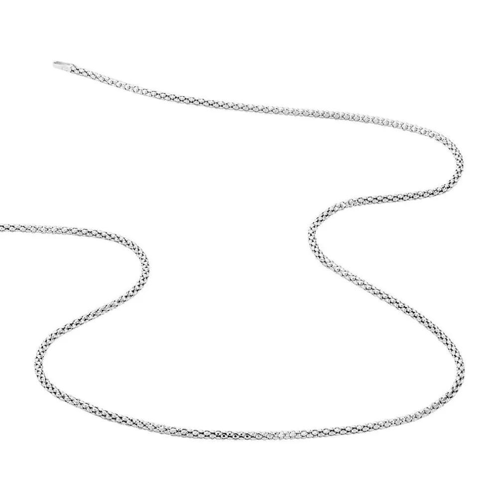 Collier Nahila Argent Blanc