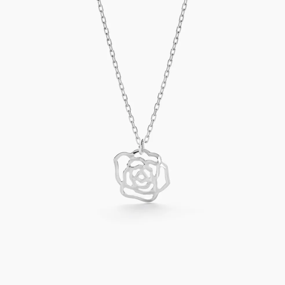 Collier Najatte Argent Blanc
