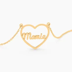 Collier Nannie Or Jaune