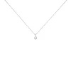 Collier Natalia Platine Blanc Diamant