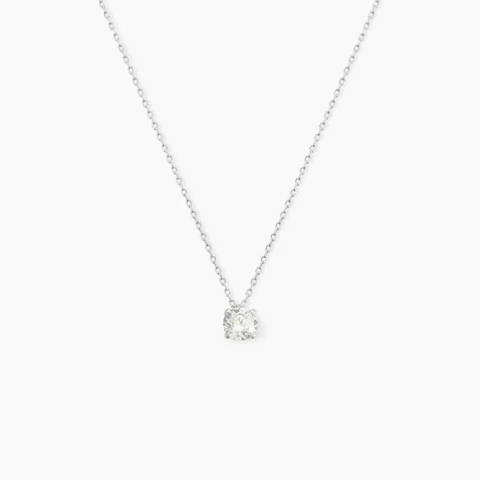 Collier Nazha Or Blanc Oxyde De Zirconium