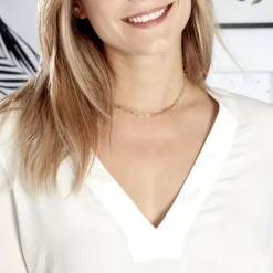 Collier Neala Plaqué Or Jaune