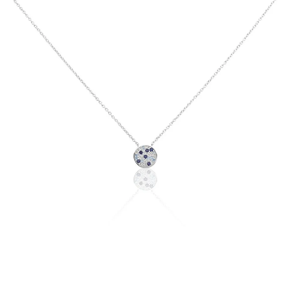 Collier Nelig Argent Oxyde De Zirconium