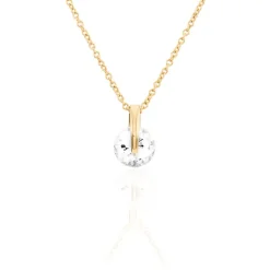 Collier Nelina Plaqué Or Jaune Oxyde De Zirconium